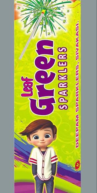 15 CM Green Sparklers